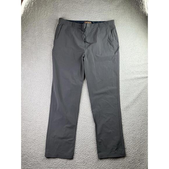 Other - Teren Hiking Pants Mens 40x34 Gray Stretch Performance Slim Fit Outdoor